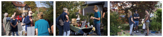 Wilderhood Watch plant swapping stall