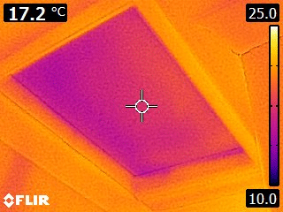 Thermal imaging cameras help you identify areas that need insulating such as loft hatches