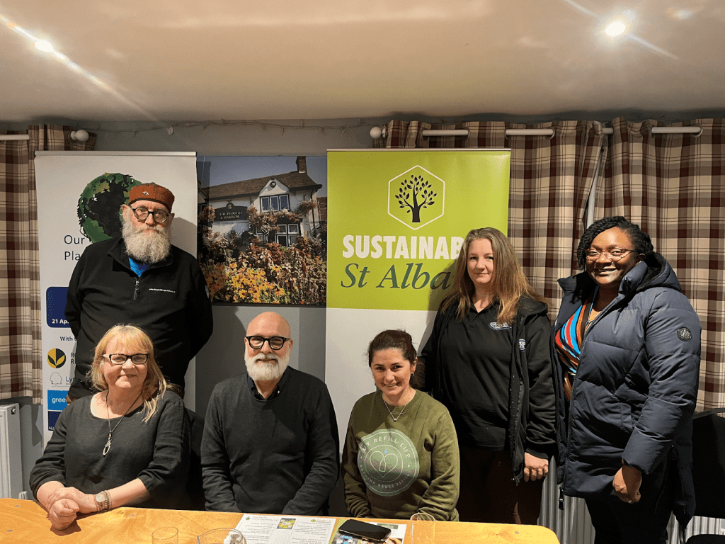 Curious about local eco-businesses, speakers (left to right) Keith Adsley from The Weeping Chef, Tina Kent from Zen + Soul, Ian Merry from So Natural Cosmetic, Viviana Morrison from My Refill Life, Sonya Jefferson from Jefferson Crafts and Ibukun Olajide from Chilli Gold.
