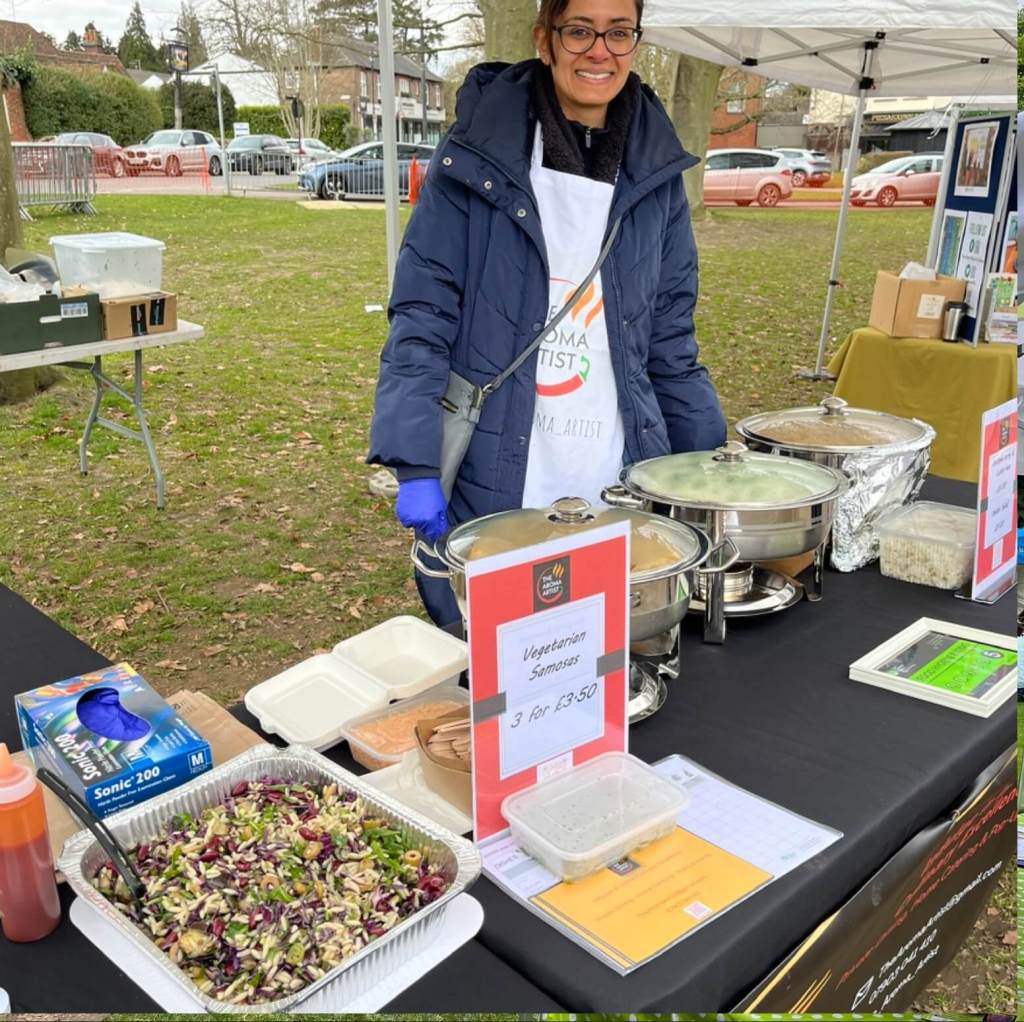 Vegan Indian food from The Aroma Artist