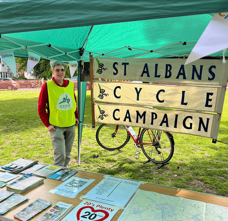 Meet the Stallholders – Championing cycling in St Albans District with the St Albans Cycle Campaign
